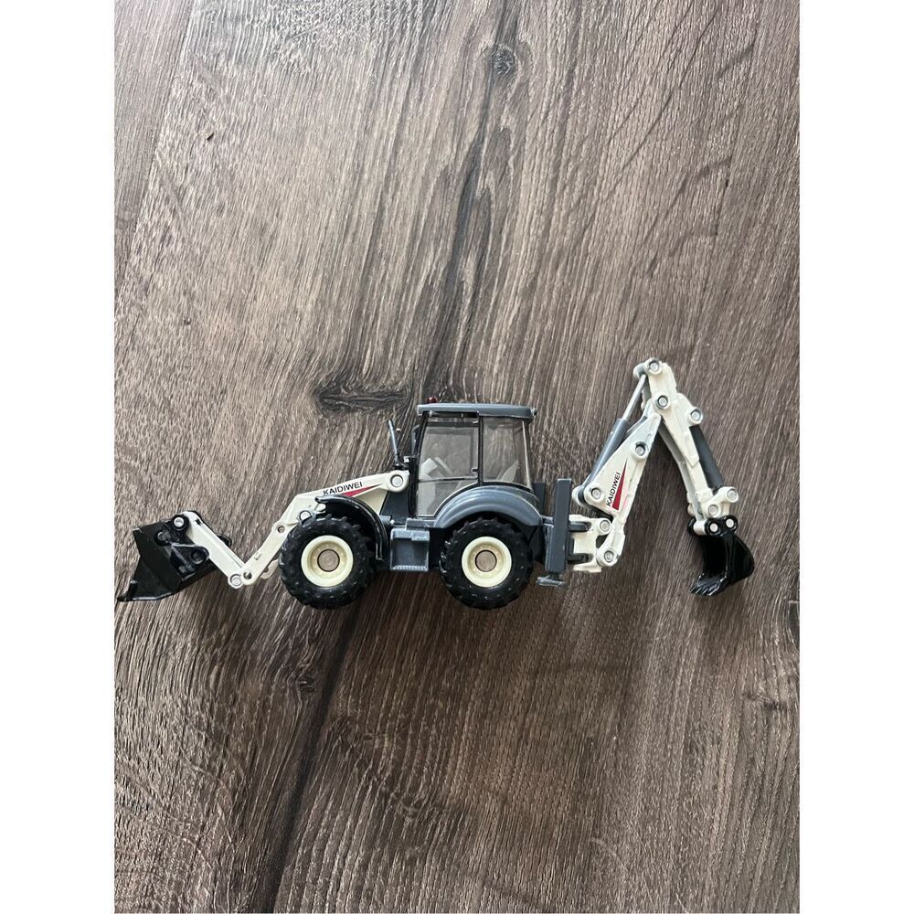 Kaidiwei 1/50 Metal Die-cast Excavator Backhoe Front Loader Bulldozer, Construct